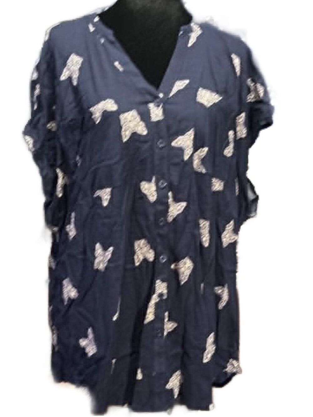 NWT TORRID French Bulldog Blouse